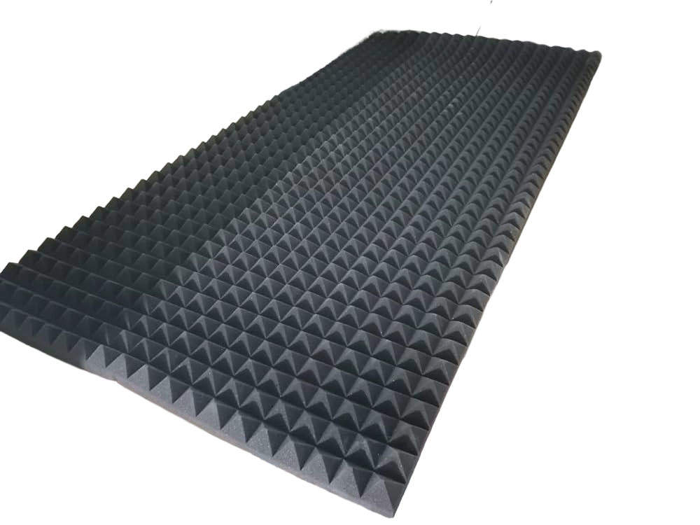 Pyramid Designed Acoustic Foam Panels, Sound Proof Foam Panels Black, High Density, Sound Panels, Studio Foam for Wall and Ceiling